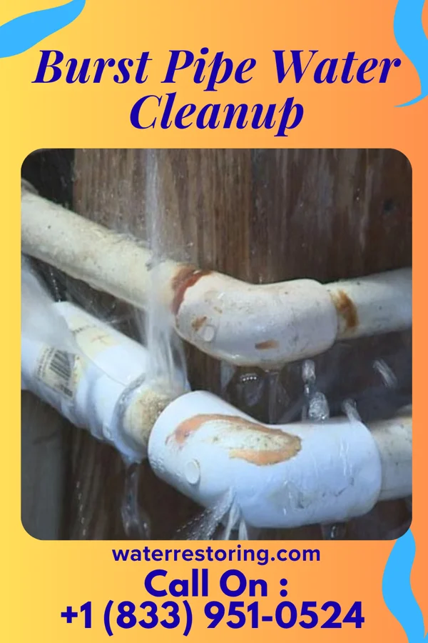 Burst Pipe Water Cleanup in Lincoln Heights, OH